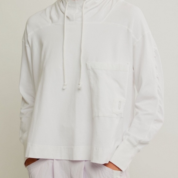 FP Movement by Free People White Long Sleeve Hoodie Medium - Picture 7 of 7